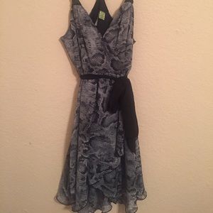 Snake Print Dress